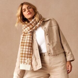 NWT TIMBERLAND Buffalo Plaid Scarf